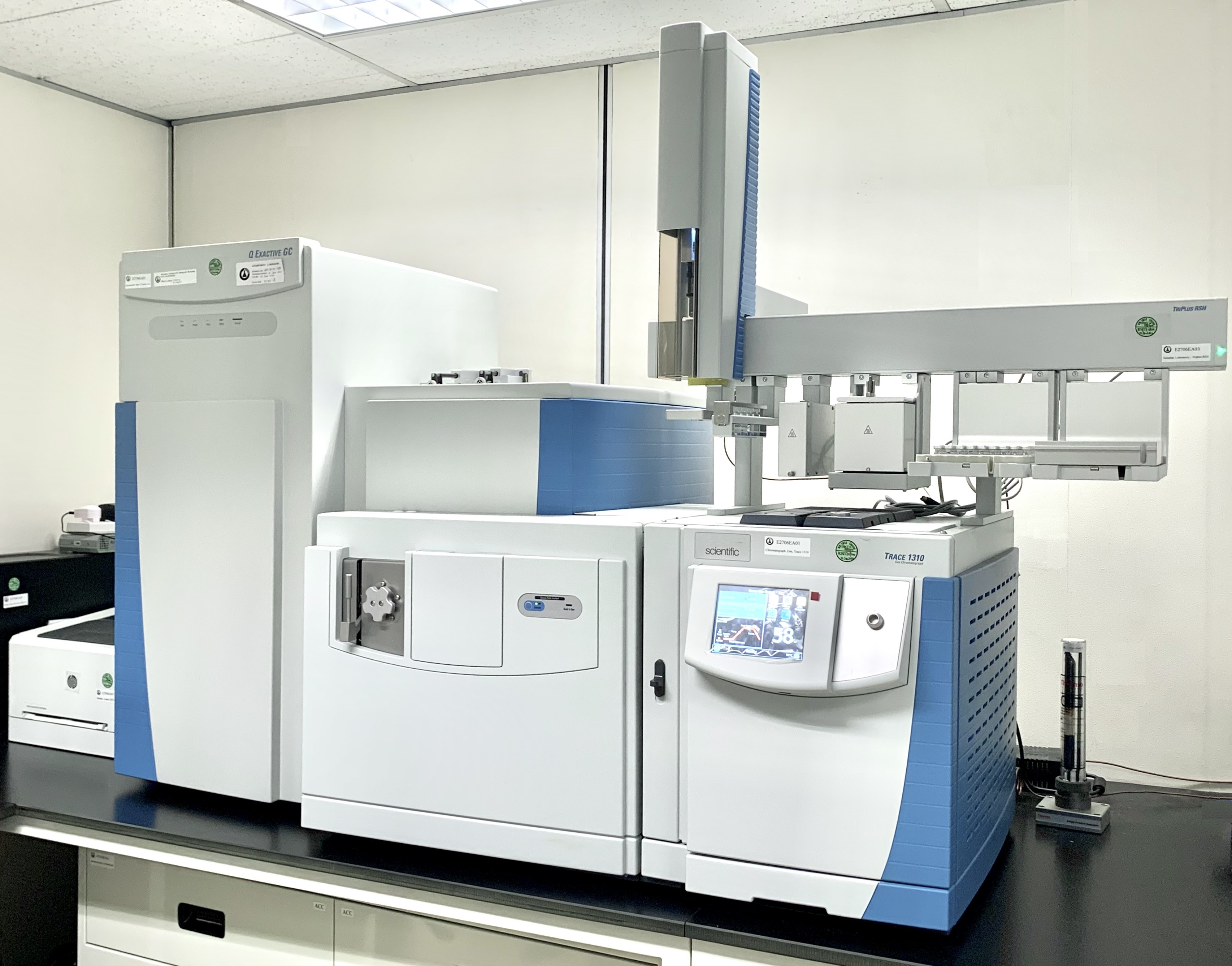 Gas Chromatograph with High Resolution Mass Spectrometer