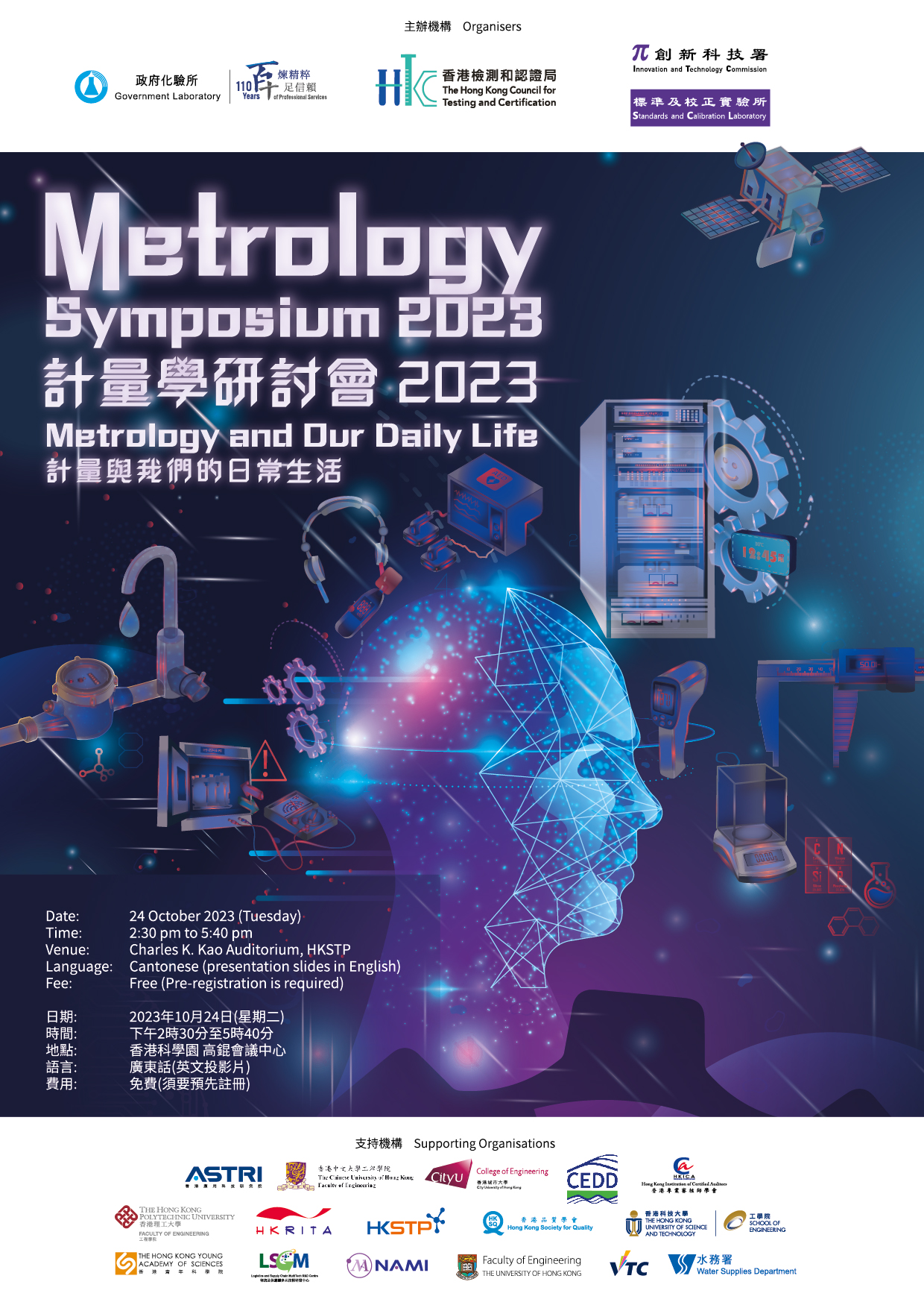 Metrology Symposium 2023—Metrology and Our Daily Life Poster